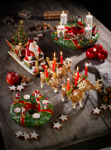 Музична скринька-підсвічник 30 см Christmas Toys Memory Villeroy&Boch 4 фото