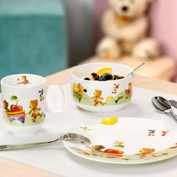 Дитячий набір посуду 7 предметів в подарунковій упаковці Hungry as a Bear Villeroy & Boch 63 фото